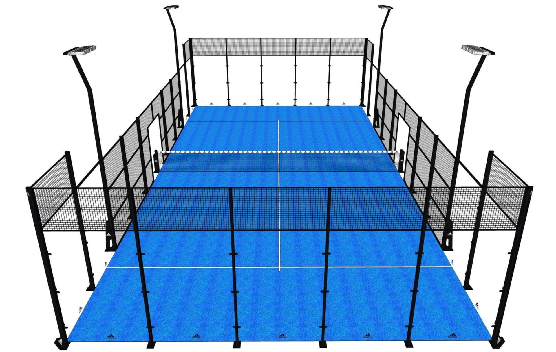 a pair of tennis rackets and balls on the ground